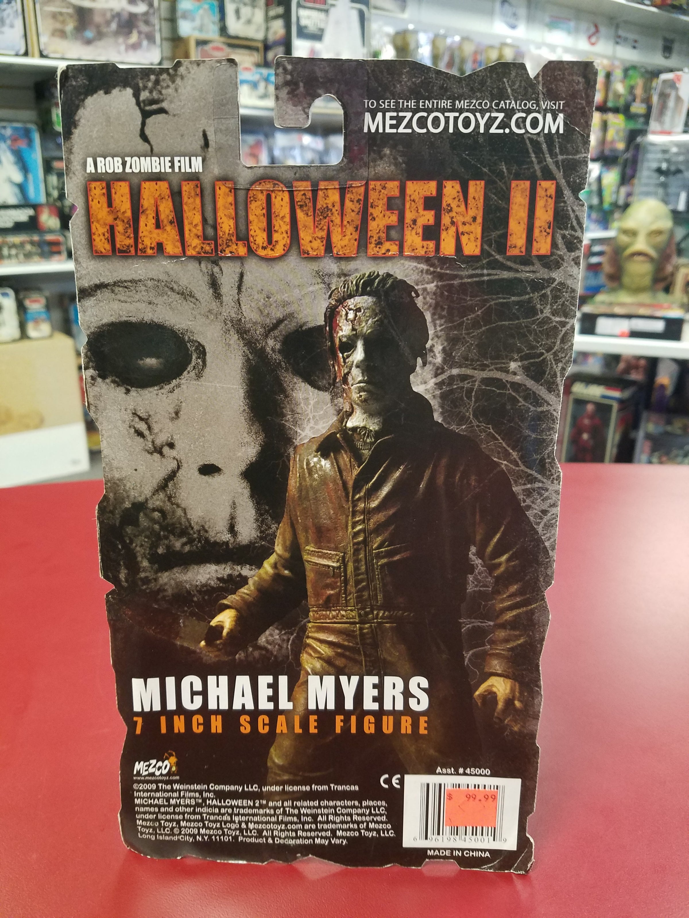 NEW Mezco Rob Zombie Halloween II MICHAEL MYERS 7 Inch Figure